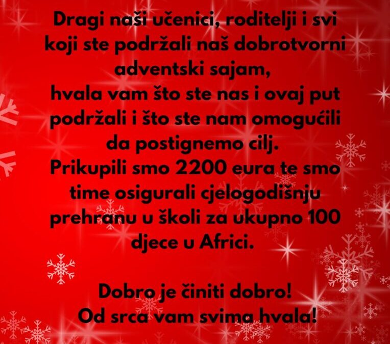 Dobrotvorni adventski sajam
