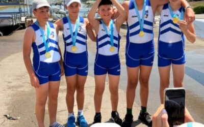 Zlatna medalja u veslanju – Natko Kranjčić, 7.c