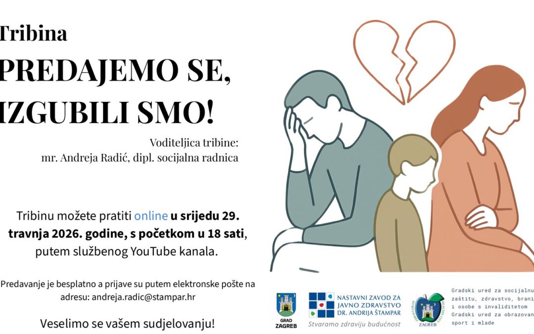 Tribina – Predajmo se, izgubili smo!