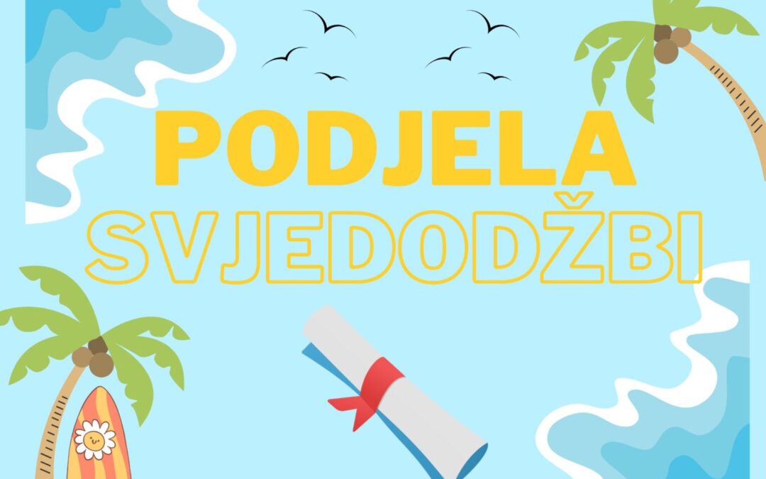 Podjela svjedodžbi