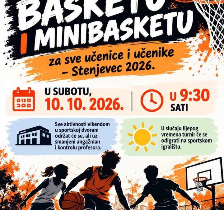 TURNIR U BASKETU I MINIBASKETU